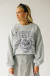 The Berkeley Graphic Sweatshirt in Heather Grey