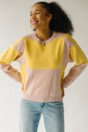 The Warrenton Color Block Sweater in Multi