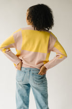 The Warrenton Color Block Sweater in Multi