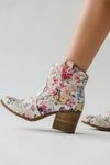 Chinese Laundry: Unite Western Bootie in White Floral