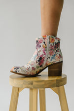 Chinese Laundry: Unite Western Bootie in White Floral