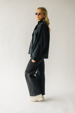 Free People: Viva Surplus Jacket in Black