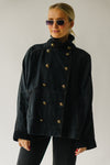 Free People: Viva Surplus Jacket in Black