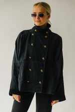 Free People: Viva Surplus Jacket in Black