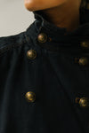 Free People: Viva Surplus Jacket in Black