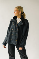 Free People: Viva Surplus Jacket in Black