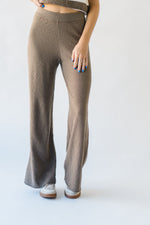 The Burnaby Straight Leg Pant in Mocha