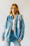 Free People: We The Free Mountain Roads Shirt in Mixed Denim