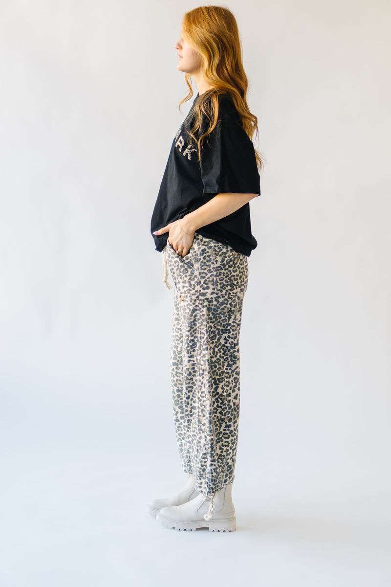 The Hoskins Relaxed Pant in Leopard