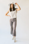 The Whitson Plaid Patterned Pant in Navy Combo