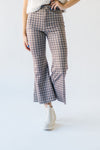 The Whitson Plaid Patterned Pant in Navy Combo