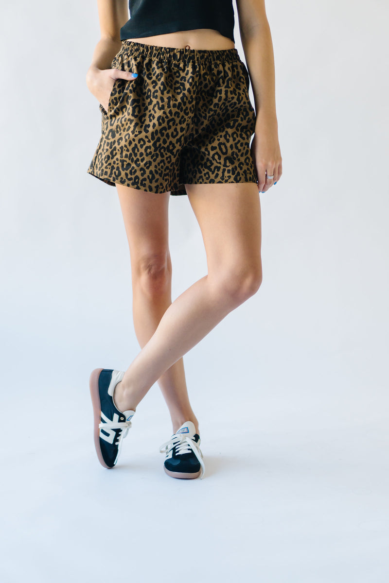 The Galleria Printed Short in Leopard