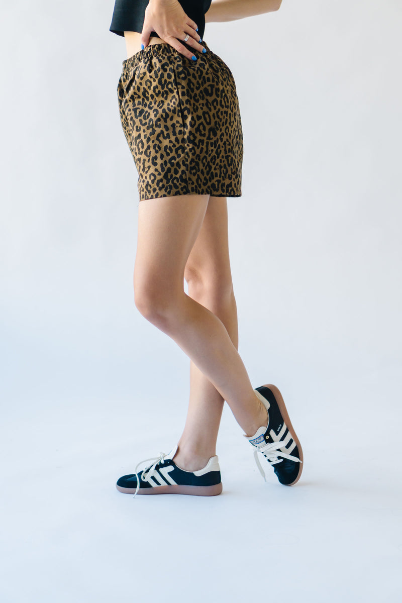 The Galleria Printed Short in Leopard