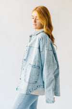 The Grogan Washed Utility Jacket in Denim