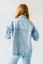 The Grogan Washed Utility Jacket in Denim