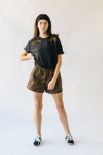 Free People: Horsin' Around Tee in Night Combo Tiger