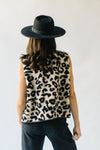 The Sabor Sherpa Vest in Leopard