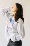 The Baseball Graphic Sweatshirt in Grey