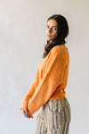 The Riggs Button-Down Sweater in Orange