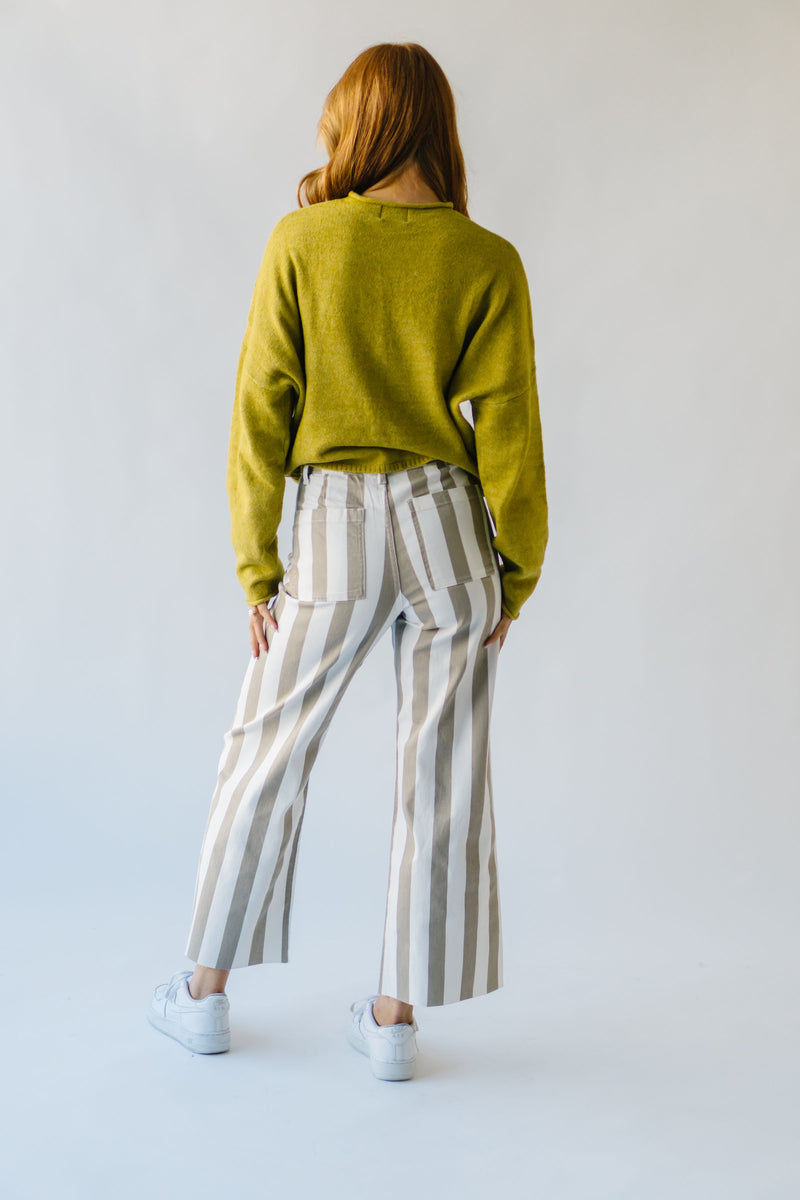 The Riggs Button-Down Sweater in Dijon Yellow