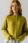 The Riggs Button-Down Sweater in Dijon Yellow