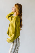 The Riggs Button-Down Sweater in Dijon Yellow