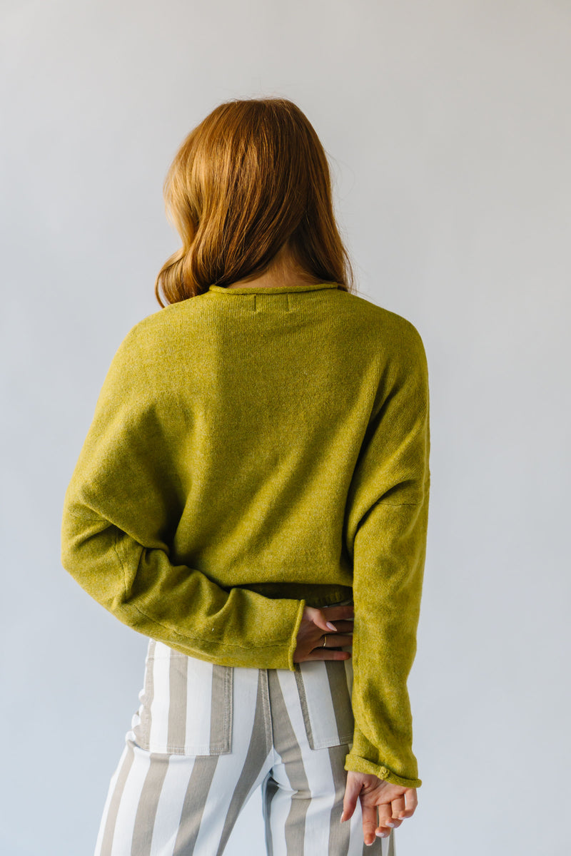 The Riggs Button-Down Sweater in Dijon Yellow