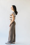 The Burnaby Straight Leg Pant in Mocha