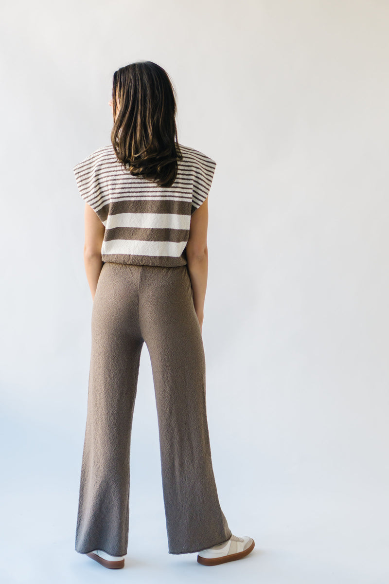 The Burnaby Straight Leg Pant in Mocha