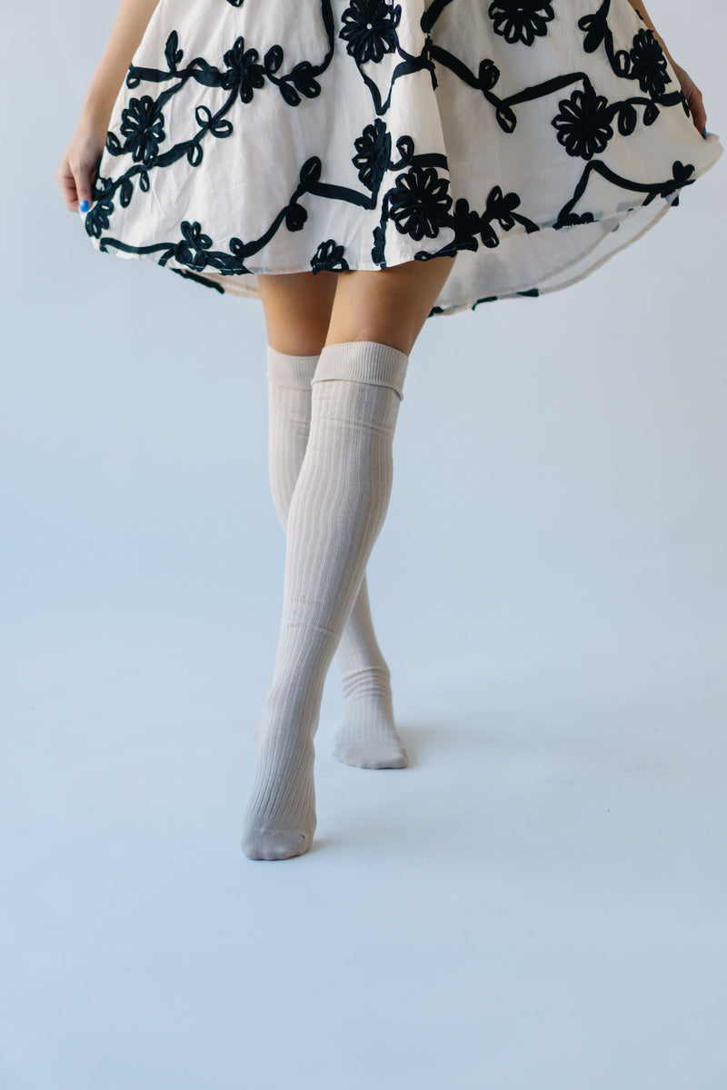 Free People: Viola Over The Knee Socks