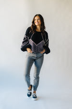 The Crother Beaded Sweater in Black