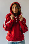 The Willamette Puffer Jacket in Crimson