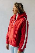 The Willamette Puffer Jacket in Crimson