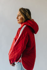 The Willamette Puffer Jacket in Crimson