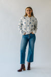 The Bevan Floral Button-Up Sweater in Ivory Combo