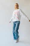 The Ski Ya Later Sweatshirt in White