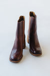 The Arline Boot in Dark Brown