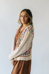 The Kelbie Crochet Cardigan in Oatmeal