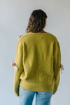 The Penland 3-D Bow Sweater in Lime