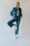 Free People: Jade Denim Jacket in High Dive