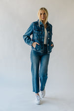 Free People: Jade Denim Jacket in High Dive