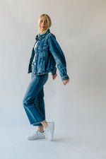 Free People: Jade Denim Jacket in High Dive