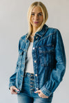 Free People: Jade Denim Jacket in High Dive