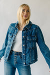 Free People: Jade Denim Jacket in High Dive