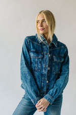 Free People: Jade Denim Jacket in High Dive