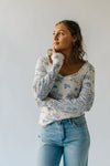 Free People: Clover Printed Thermal in Ivory Combo