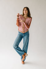 Free People: We The Free Instant Classic Tee in Pink Combo