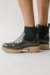 Dolce Vita: Saline H20 Booties in Olive