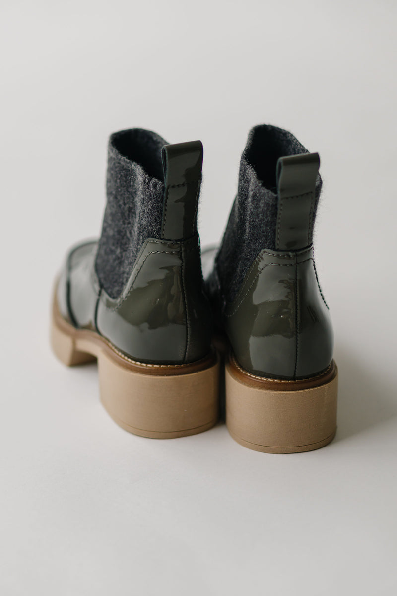 Dolce Vita: Saline H20 Booties in Olive