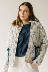 The Zanola Floral Patterned Jacket in Cream Multi